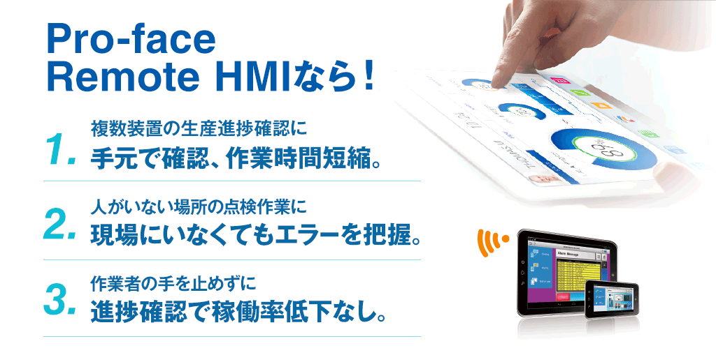 Pro-face Remote HMIなら！