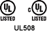 UL,cUL(508) Listed