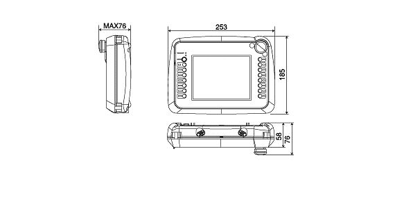 GP2401H-TC41-24V 外形寸法図