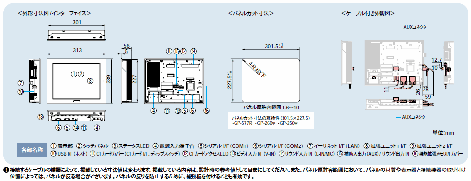 安心の定価販売】 Proface デジタル タッチパネル 表示器 AGP3650-T1-AF 6ヶ月保証 66