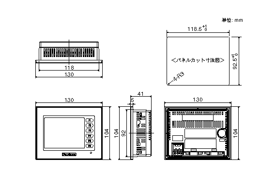 ST400-AG41-24V 外形寸法図